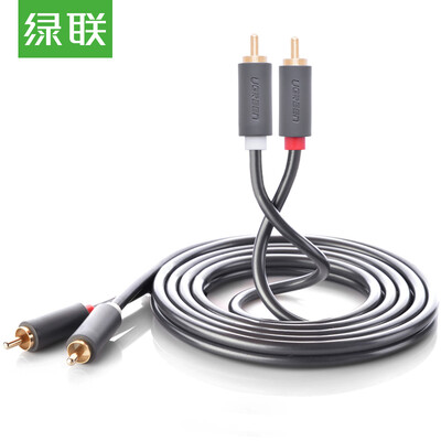 

Зеленый сустав (UGREEN) бис RCA аудио кабель между мужчинами кабель адаптера красная линия 2RCA AV линии аудио сигнала, два на два очка спальники аудио кабель КОМПЬЮТЕР 3 м 30806