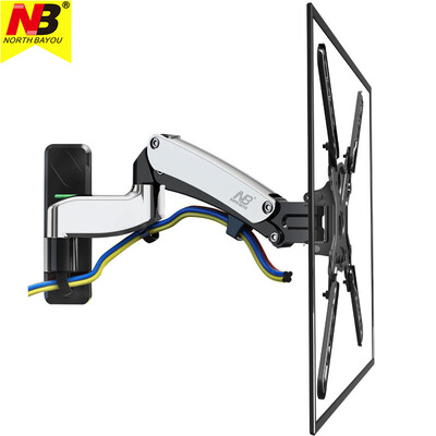 

NB F500 50-60 inches double arm gas spring rotating telescopic TV stand TV rack TV rack TV stand music as Samsung micro whale storm Hisense 505560