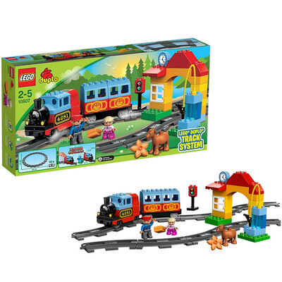 

LEGO DEER LEVEL 2 - 5 year old train entry kit 10507 Puzzle children building blocks Lego