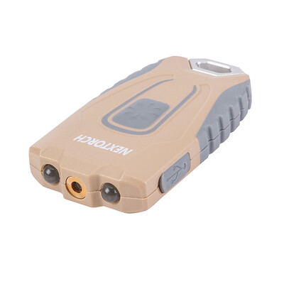 

Nalid NEXTORCH GL20 Laser Indication USB Direct Charge Keychain Mini Flashlight Khaki