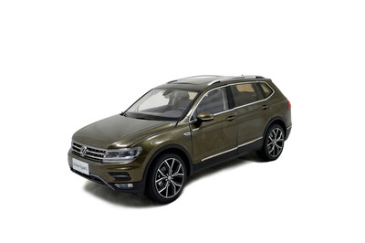 

118 Scale VW Volkswagen New Tiguan  2017 Brown Diecast Model Car