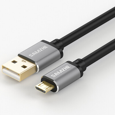 

Shanze (SAMZHE) Android линии rechargeyour линия быстро данные 2A Micro USB кабель поддержка Huawei просо OPPO Samsung MeiZu виво алюминий черного один метр LM-100B