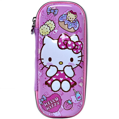 

Hello Kitty hellokitty children pencil case stationery multi-functional primary school students pencil box fashion creative pencils student learning supplies KT-001 pink