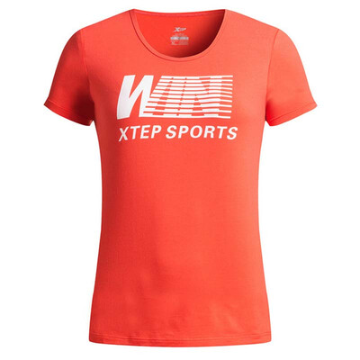 

Jingdong Supermarket Xtep XTEP women&39s short-sleeved fashion leisure breathable light moisture perspiration colorful green summer T-shirt 883228019314 orange XL