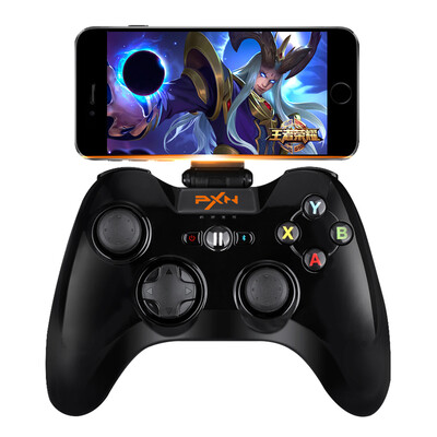 

Lai Shi Da PXN 6603B SPEEDY Apple Bluetooth Gamepad Graphite Black Apple Products Universal MFi Apple Authorized Handle No Jailbreak