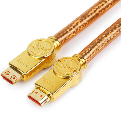 

Акихабара (CHOSEAL) серебряный провод кабеля HDMI цифрового телевидения высокой четкости энтузиастов компьютерных проекторов 2.0 игровой автомат приставка 8 м DH800-8M