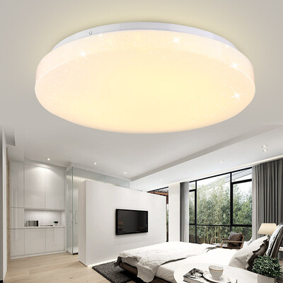 

Впервые (sdhouseware) Светодиодная лампа потолка спальни огни ресторана огни балкон лампы гостинная лампа 25 * 25см Star хлеб 12W триколор