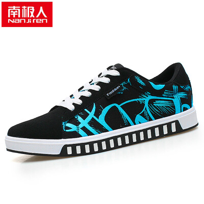 

Антарктика (Nanjiren) повседневная обувь мужская корейская мода холст обувь 16040NJ7012 синий 39