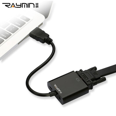 

Rui Ming LA210501 HDMI to VGA cable HD switch to VGA adapter
