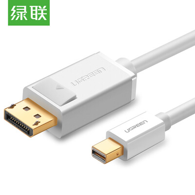

Зеленый сустав (UGREEN) Mini DP DP Выключатель кабель-адаптер DisplayPort к 4K HD монитора 3 Разъем интерфейсов молнии бежевого 10,423 пар хорошо конверсионная линия Apple Mac