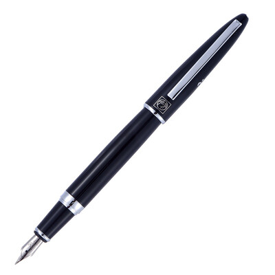 

Пикассо (pimio) Art Pen Bend Каллиграфические ручки Мужские взрослые навыки Pen 1.0mm Baroque Series 919 Black Silver
