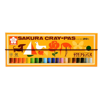 

Cherry Sakura LP20R 20 color oil painting suit (thick branch) Japanese students with art soft crayon [Japanese imports]