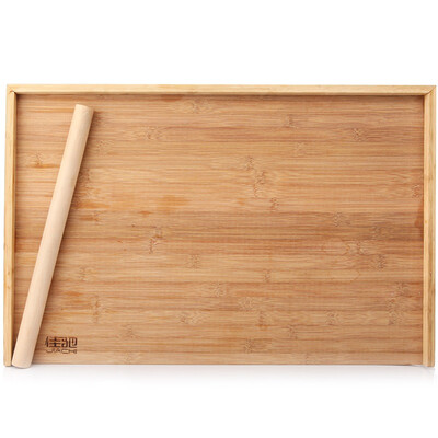 

Джия Чи Ganmian наковальни пластины разделочную доску разделочную доску пельмени GMB6643 (66 * 42 * 1,5 см) скалку, чтобы отправить 40см