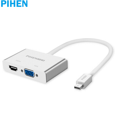 

Constant продукт (PIHEN) PH-ZHQ015 компании Apple Mini DP очередь VGA / HDMI конвертер комбо Lightning Адаптер интерфейса серебро мини Mini Displayport