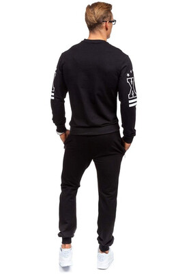 

2016 New men fashion 2 parts sweatshirt&sport pants set