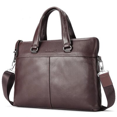 

Playboy PLAYBOY первый слой кожи плеча сумку кожи человека сумка случайные деловой портфель PBG7101-4C Браун