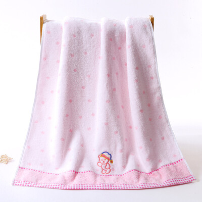 

Золото No. раскручивается вышитые полотенца текстильных хлопчатобумажные полотенца мягкого и впитывающего полотенце детского полотенца шаржа младенца милый красный 300г 130 * 65см