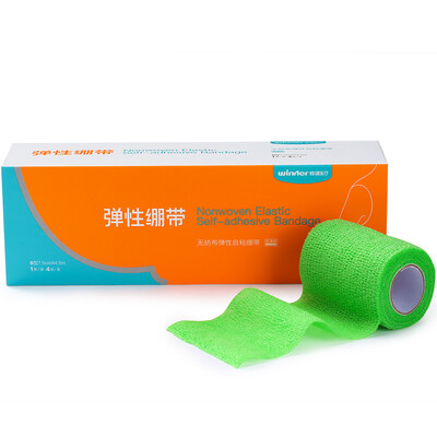 

Winner Non-woven elastic self-adhesive bandage 7.5cm * 4.5m 4 rolls / box green