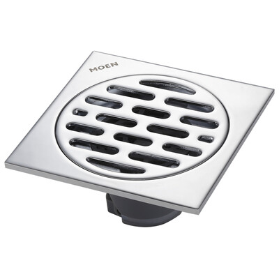 

Moen (MOEN) 3955 automatic sealed four anti-odor floor drain copper chrome mirror kitchen dedicated bathroom
