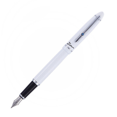 

Picasso (pimio) ps-608 pure red white clip pen / ink pen