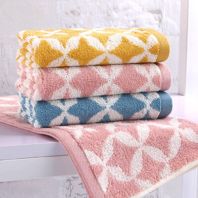 

【Jingdong Supermarket】 Xin Brand Towel Home Textiles Cotton Thickening Athena Adult Comfortable Soft Bath Towel 1 Pack Pink 400g / Article 70 * 140cm