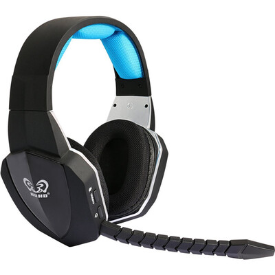 

HUHD HW-399M Wireless Gaming Headset Headphones for Xbox One, PS4, PS3, Xbox 360, PC with Detachable Noise-cancelling Microphone