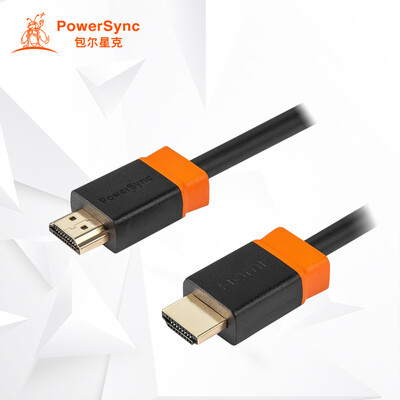 

PowerSync H2GBR0020 HDMI high-definition video cable 3D high-definition version 20 computer connection TV line 2 meters black