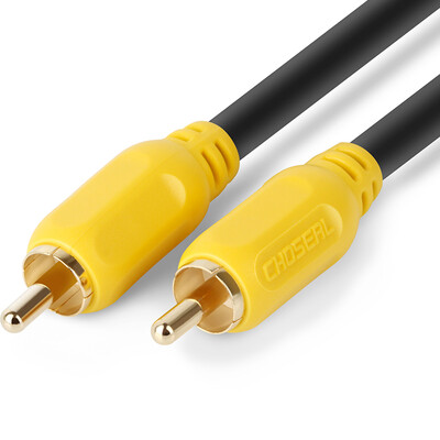 

Akihabara (CHOSEAL) video line RCA lotus head line single lotus public on the public audio line 5 meters QS4301T5