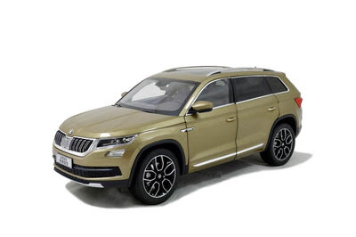 

Paudi 1:18 масштаб Skoda Kodiaq 2017 модельный автомобиль с литым поддоном