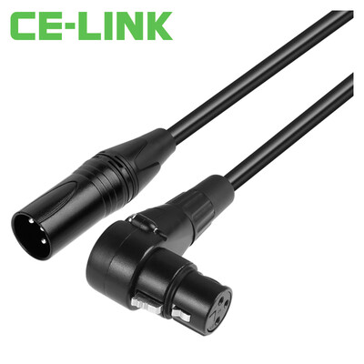 

CE-LINK 2809 Three-core XLR male extension cable extension 5 meters 3-core cardone cable microphone microphone audio line line