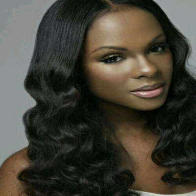 

Female Star Hair U Part Human Hair Wigs For Black Women Body Wave 100% Brazilian Virgin Hair 16-22 inch 130 Density Middle Part 1*