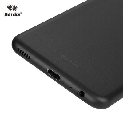 

Bunkers Benks Huawei P10 phone shell HUAWEI P10 protective shell P10 mobile phone protective cover matte through thin lollipop series through black