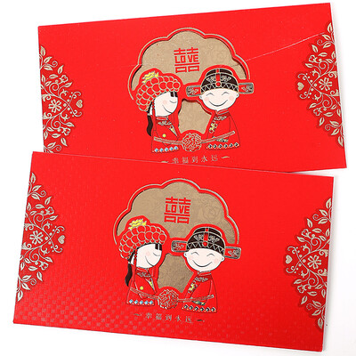 

Jingdong Supermarket Dream Bridge B & D Wedding Supplies Wedding Invitation Creative Wedding Invitation Chinese Invitation Sleeve Cylindrical Holidays Admission to 20