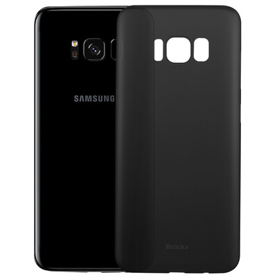 

Взрыв Кеши (Бэнкс) Samsung Galaxy S8 + телефон оболочки мобильный телефон защитный рукав S8 + матовая защитная оболочка S8 + все включено защитной оболочки через черный леденцы серии