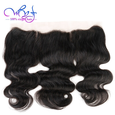 

WYF 8A Brazilian Body Wave Lace Frontal 13x4 Unprocessed Body Wave Lace Frontal With Baby Hair Hot Selling Swiss Lace Frontal