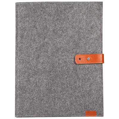 

Comix A5205 Felt Soft Material Multifunctional Carrying Case Storage Bag Gray