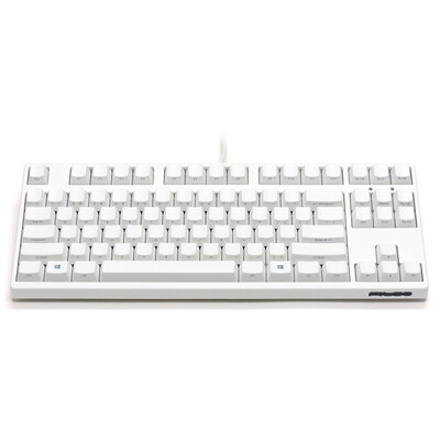 

FILCO FKBN87MC EFMW2 「87 Ninja Stadion II」 mechanical keyboard pure white green axis
