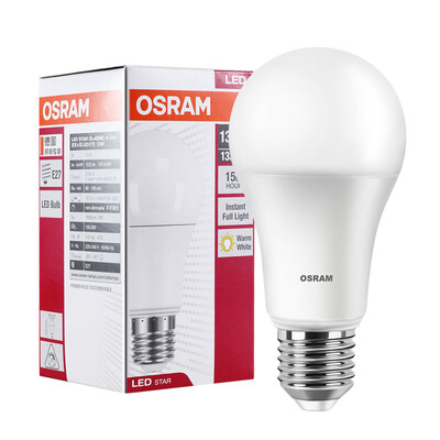 

OSRAM Светодиодная лампа 13W E27 большой рот дневной белый