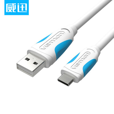 

Вэй Синь (предотвращение бедствий) С-типа USB2.0 линия передачи данных для Apple MacBook Nokia N1 4са проса телефона зарядной кабеля 0,5 м (розовый) VAS-A36-P050