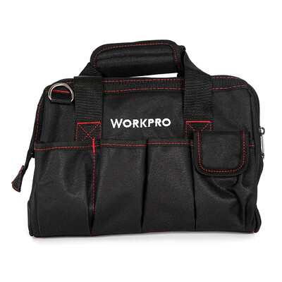 

Десять тысяч граммов сокровища (WORKPRO) W081021N носить толстый многофункциональный электрический обслуживание плечо Hardware Kit No. ткань Оксфорд Набор инструментов 14 дюймов