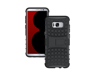 

Samsung Galaxy S8 Plus Case Gangxun Heavy Duty Armor Dual Layer Rugged Hybrid Hard Shockproof Case with Kickstand for Samsung Gala