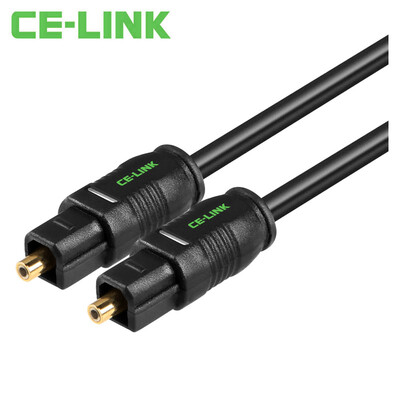 

CE-LINK 2734 digital fiber audio cable 5 meters thin line Toslink male head to the mouth of the mouth of the other side of the audio amplifier line fine digital fiber line portable