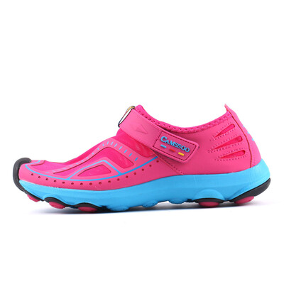 

The United States Luo family home CAMSSOO sun shoes shoes couple outdoor wading shoes lightweight shock slow-drying shoes non-slip wear fishing shoes 6026 women plum red 37