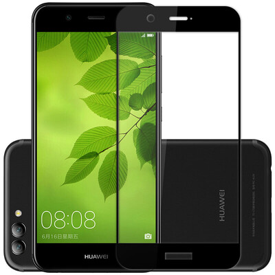 

КОЛЬСКОГО Huawei Nova2 телефона сталь пленка защитная пленка покрывает весь экран, подходящий для Huawei черного Nova2