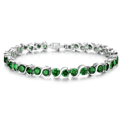 

Yoursfs® 18K Gold Plated Tennis Bracelet Use High Quanlity Zircon Fashion Jewelry