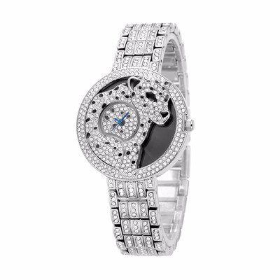 

belbin brands 2016 new leopard head diamond fashion quartz watch ms. leisure watch band of james bond watch