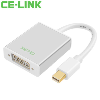 

CE-LINK 1641 Mini DP to HDMI Converter Active Mini DisplayPort to HDMI Adapter Apple MacBook Lightning Connection TV Projector