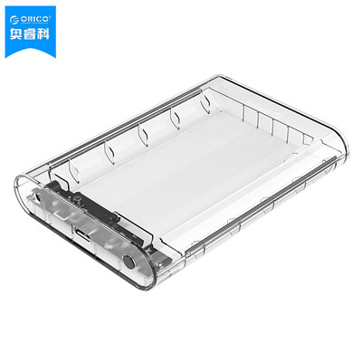 

ORICO 2538C3 Type-C Notebook Mobile Hard Disk Box 2.5-inch Tool-Free SATA Serial Port Solid SSD HDD Enclosure Black