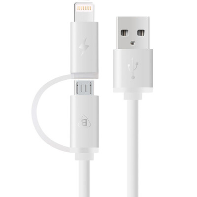 

Biaze K3 Micro USB&Lightning 8-pin charging&data transfer cable