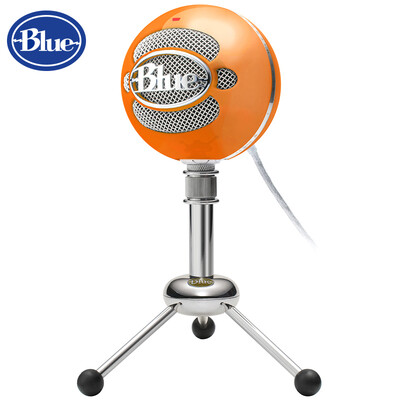 

Blue Snowball Snowball USB Condenser Microphone Three Pickup Mode Plug&Play Computer K Song YY Game Song Bar Recording Orange